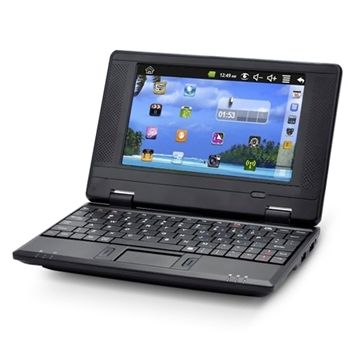 Netbook Eyo Droid Android 2.2 Tela 7, Wi-Fi, 3G, Webcam