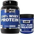 Combo 100% Pure Creatine + 100% Whey Protein - Nutek
